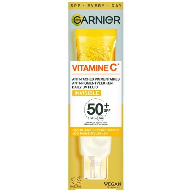 GARNIER VITAMINE C DAGCREME ANTI PIGMENTVLEKKEN SPF50
