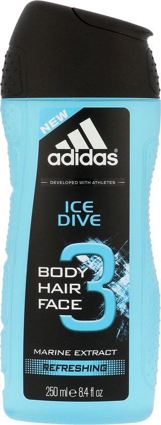 ADIDAS SHOWER GEL MEN ICE DIVE HAIR BODY