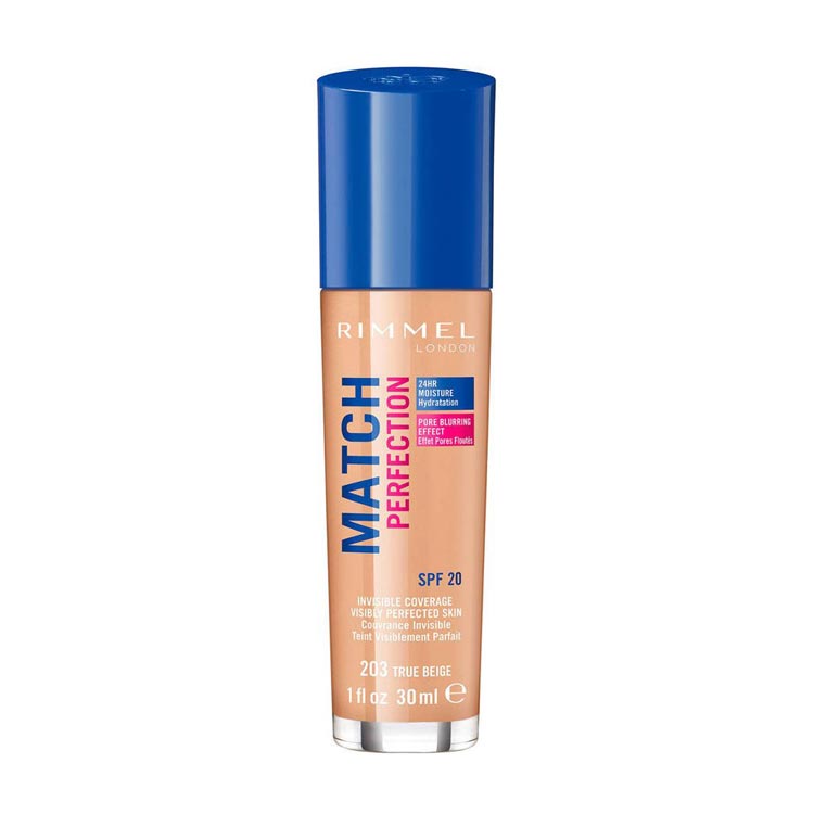 RIMMEL FOUNDATION MATCH PERFECTION 203