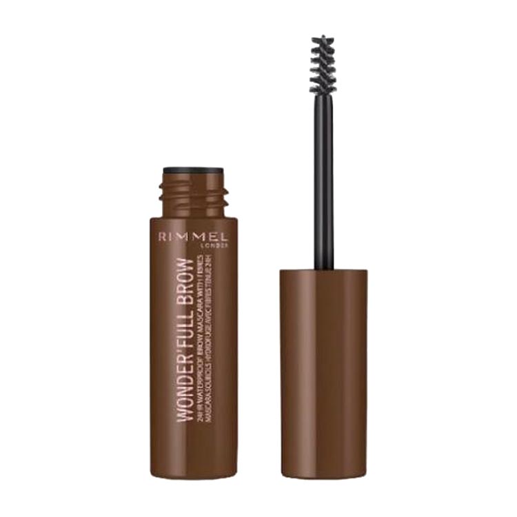 RIMMEL LONDON WONDER'FULL BROW WENKBRAUWGEL MASCARA 002 MEDIUM BROWN