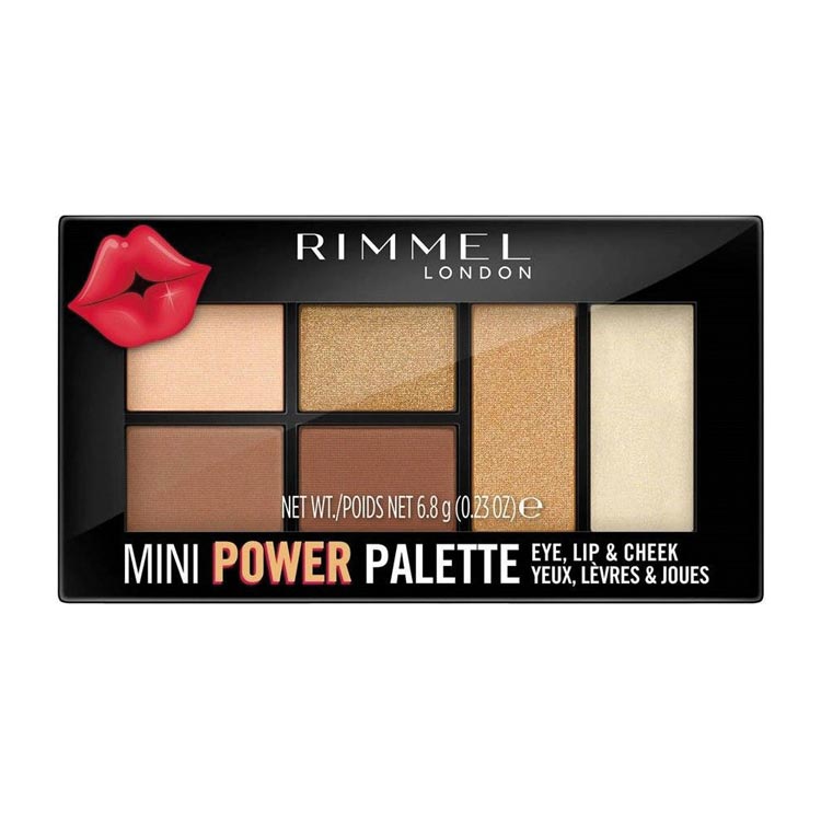 RIMMEL MINI POWER PALETTE 002 SASSY OOGSCHADUW