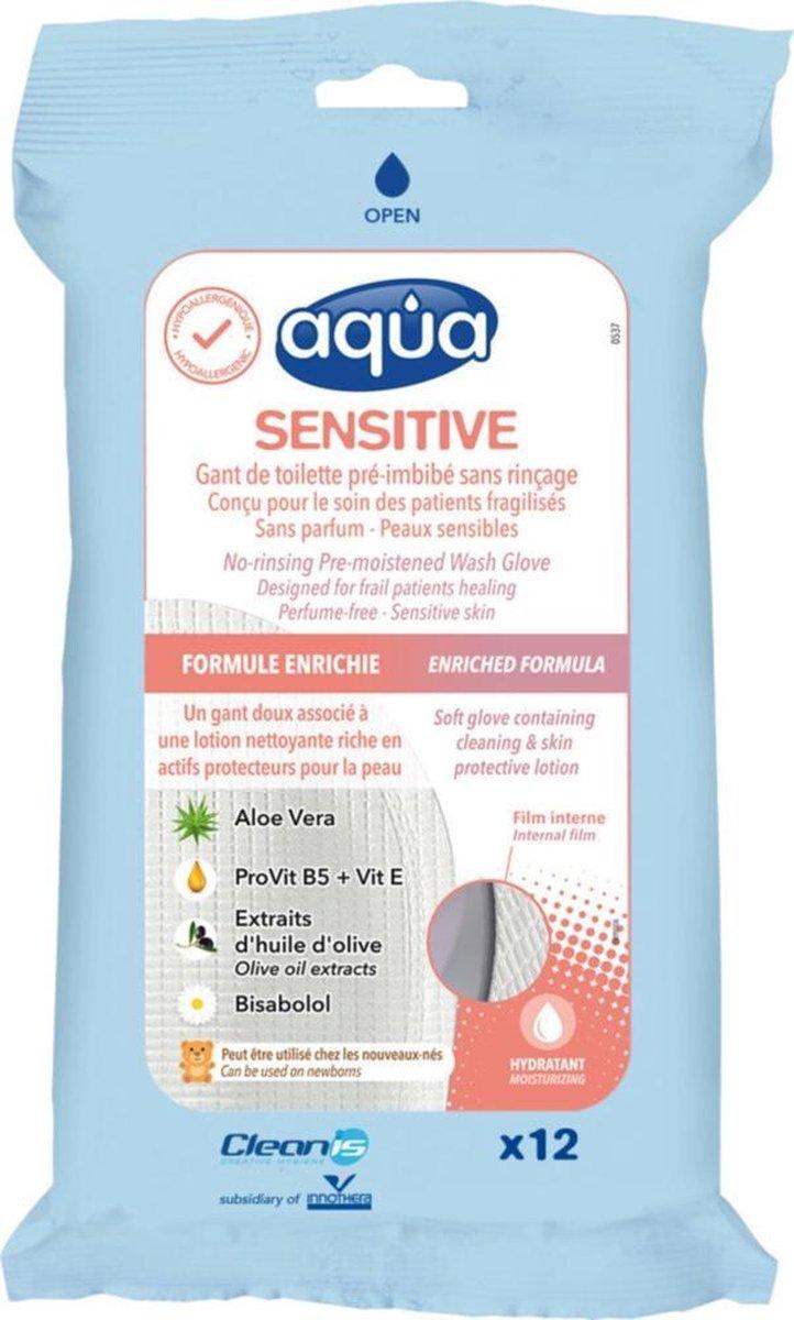 AQUA VOCHTIGE WASHANDJES SENSITIVE