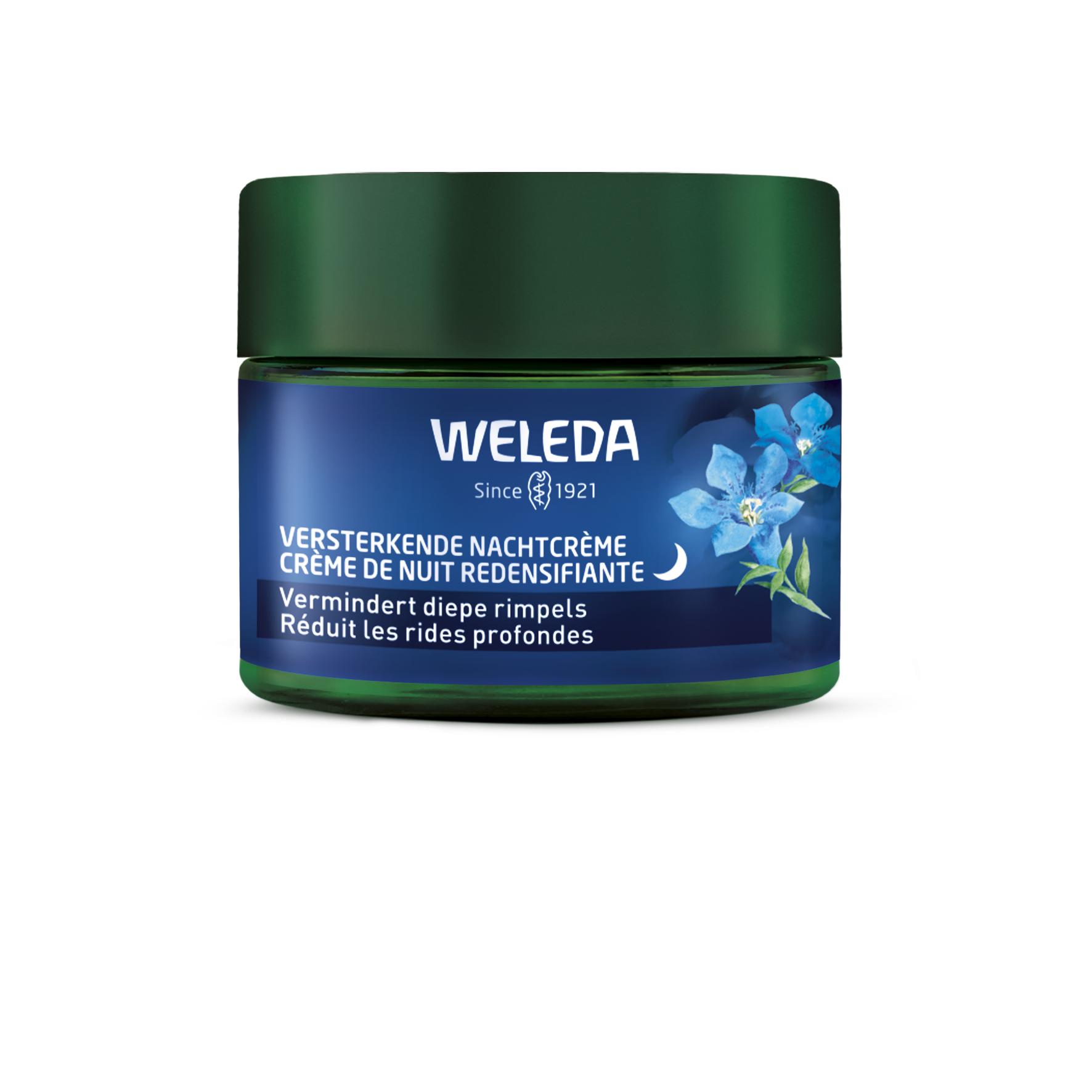 WELEDA VERSTERKENDE NACHTCREME BLAUWE GENTIAAN EDELWEISS