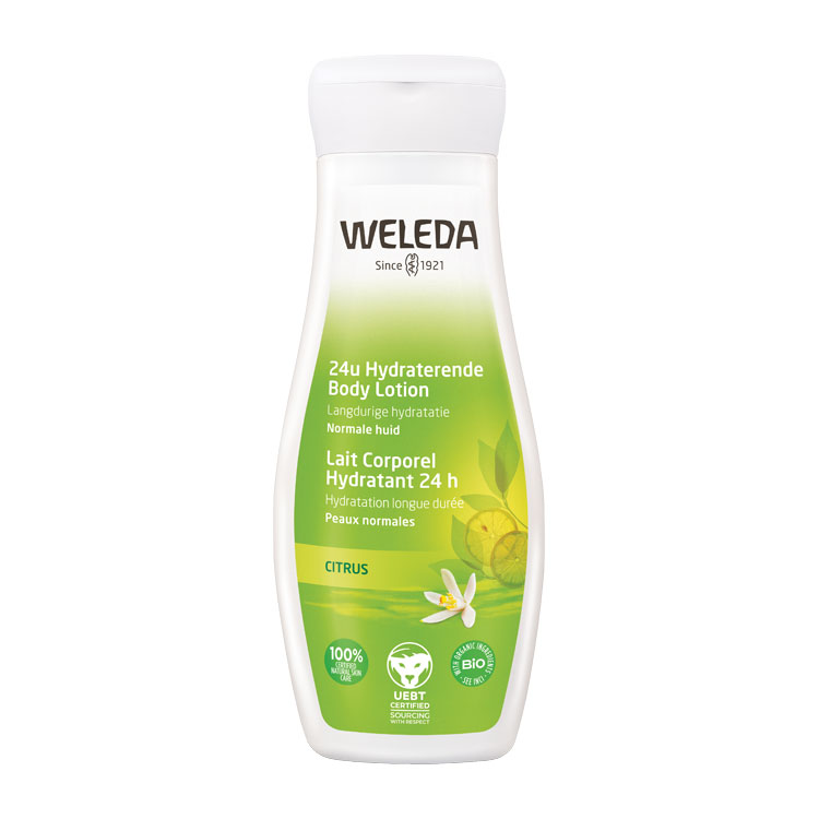 WELEDA CITRUS BODYLOTION 24U HYDRATERENDE