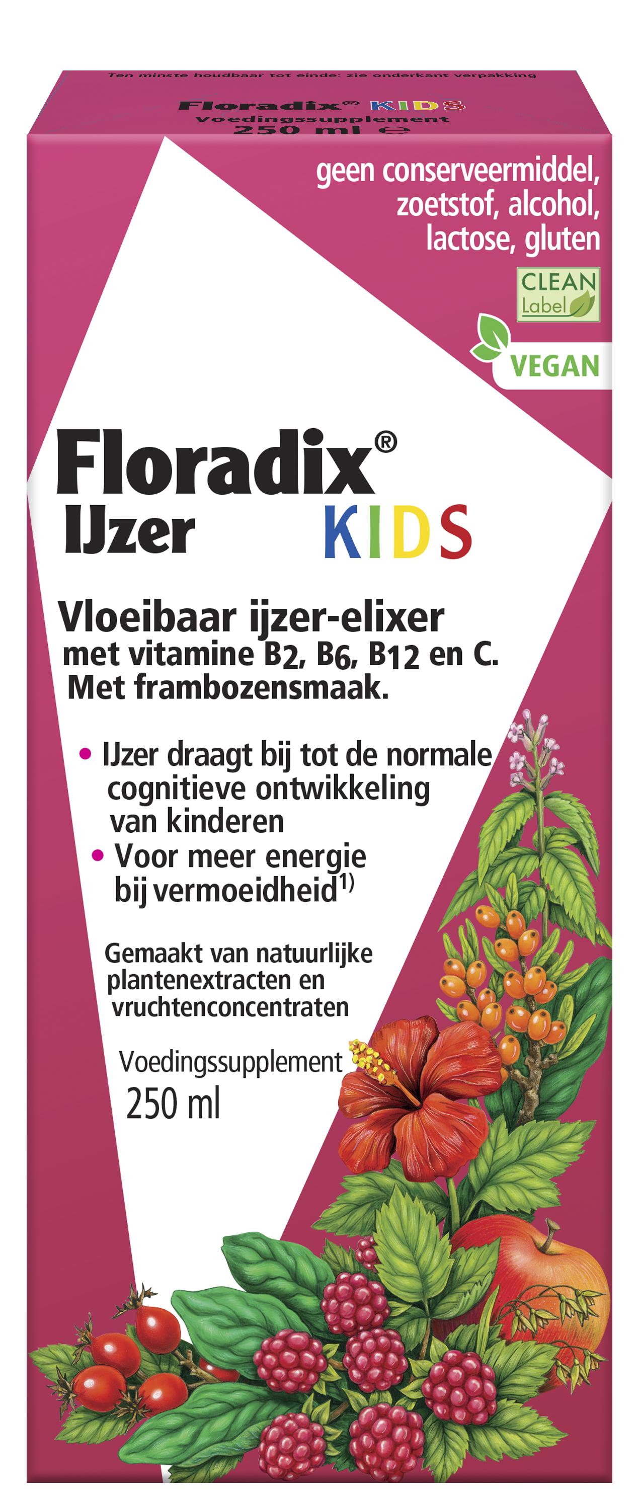 SALUS FLORADIX KIDS IJZER-ELIXER