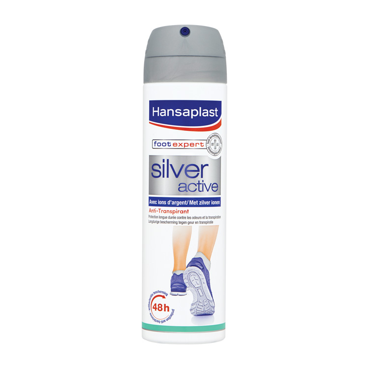 HANSAPLAST VOET DEO SILVER ACTIVE