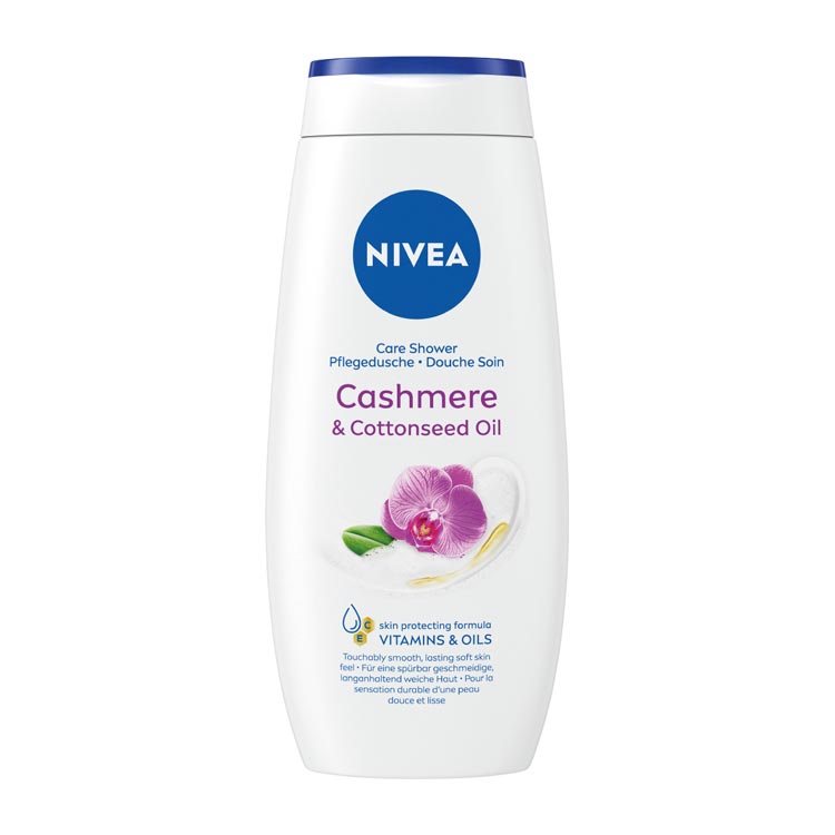 NIVEA DOUCHE GEL CARE CASHMERE   COTTON OIL