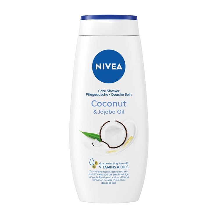 NIVEA DOUCHE GEL CARE COCONUT   JOJOBA OIL