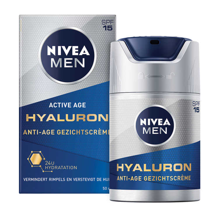 NIVEA MEN DAGCREME ANTI-AGE HYALURON SPF15