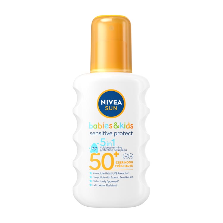 NIVEA SUN BABIES   KIDS PROTECT   SENSITIVE SPRAY SPF50