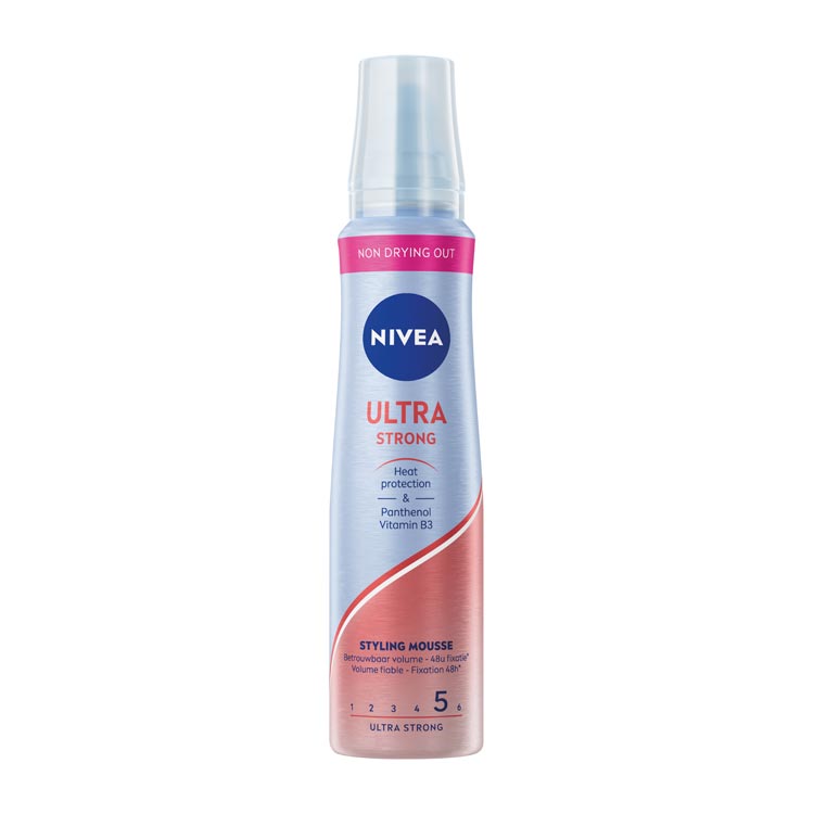 NIVEA HAIR MOUSSE ULTRA STRONG