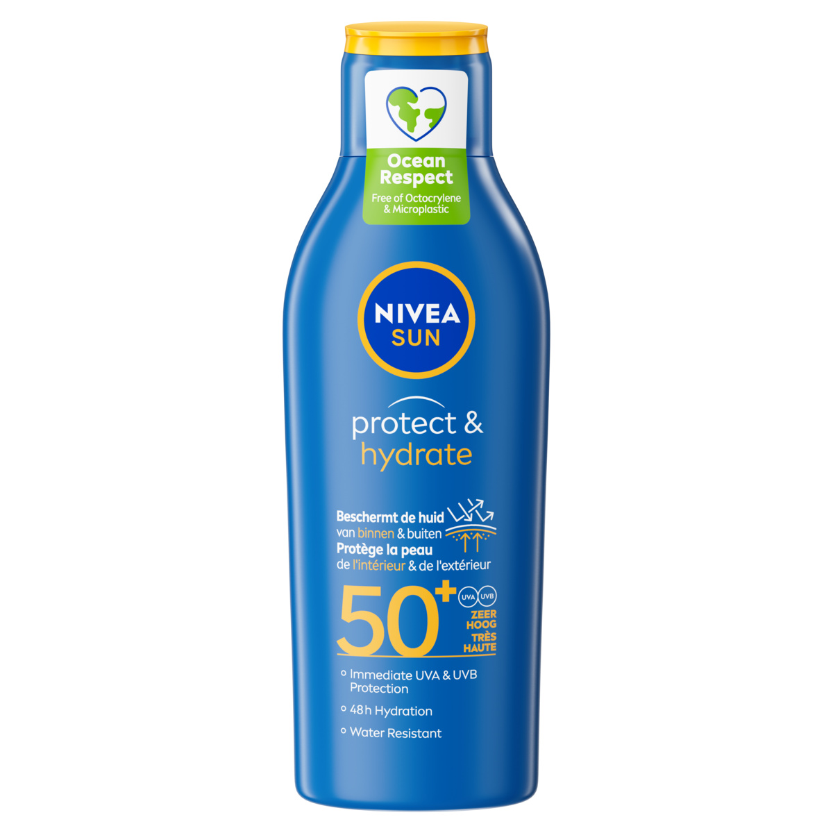NIVEA SUN PROTECT   HYDRATE ZONNEMELK SPF50