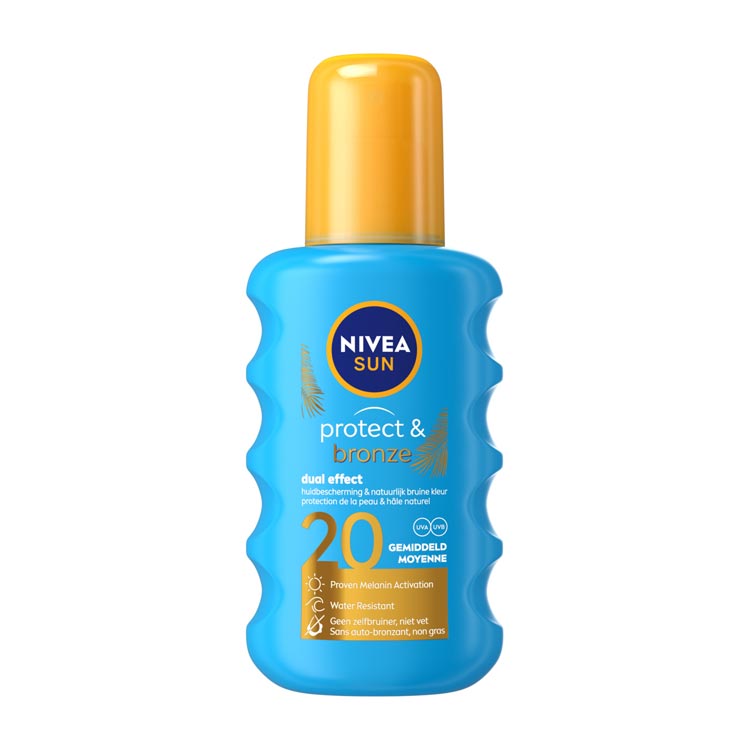 NIVEA SUN PROTECT   BRONZE ZONNESPRAY SPF20