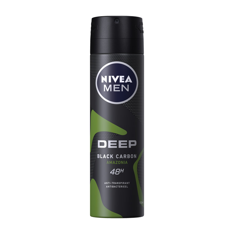 NIVEA MEN DEO SPRAY DEEP AMAZONIA   GINGER ANTI-TRANSPIRANT