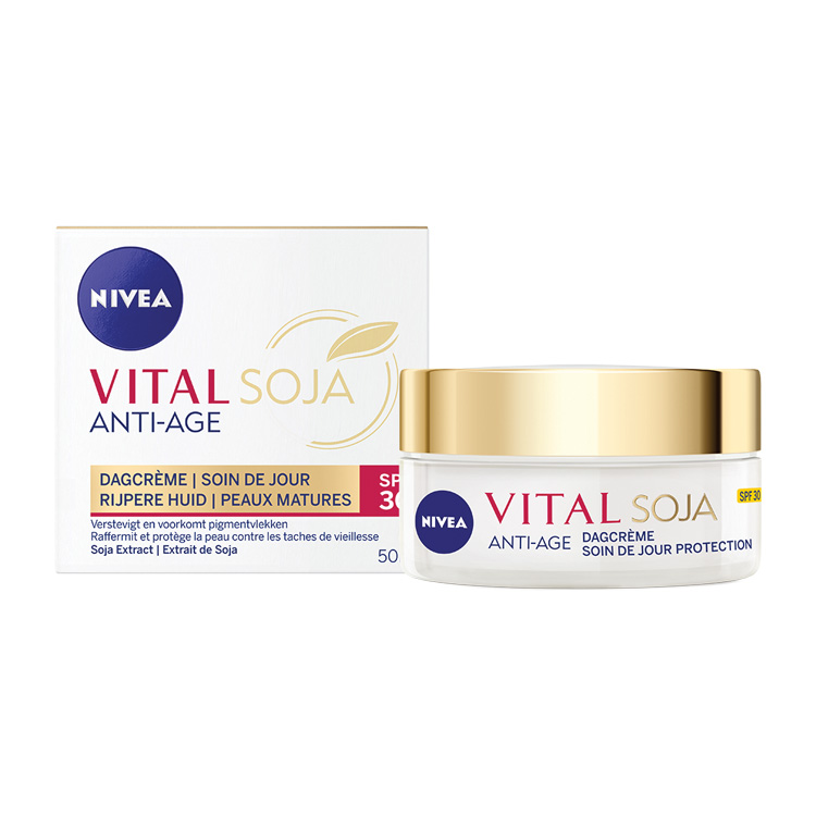 NIVEA VITAL DAGCREME SOJA ANTI AGE SPF30