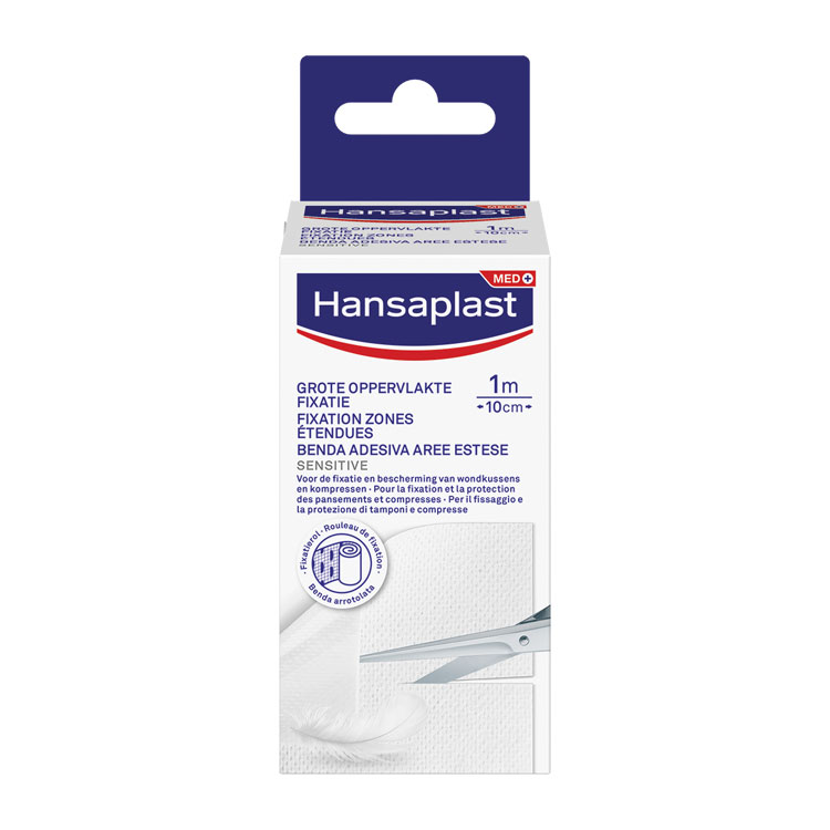 HANSAPLAST GROTE OPPERVLAKTE FIXATIE 1MX10CM