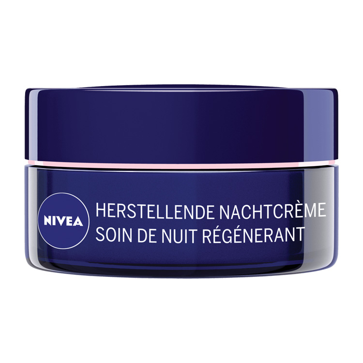 NIVEA NACHTCREME HERSTELLEND DROGE/GEHUID