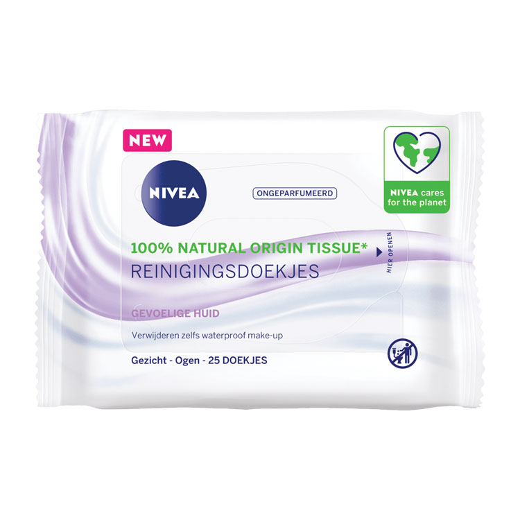 NIVEA ESSENTIALS REINIGINGSDOEKJES SENSITIVE