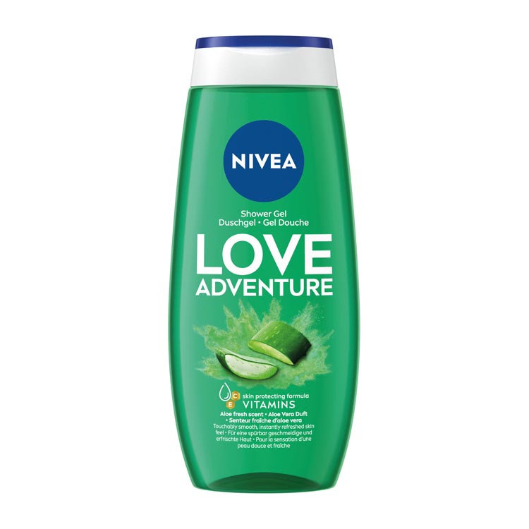 NIVEA DOUCHE GEL LOVE ADVENTURE/ALOE