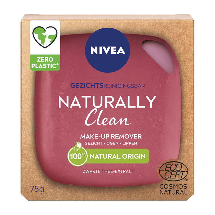 NIVEA NATURALLY CLEAN BAR MAKE UP REMOVER