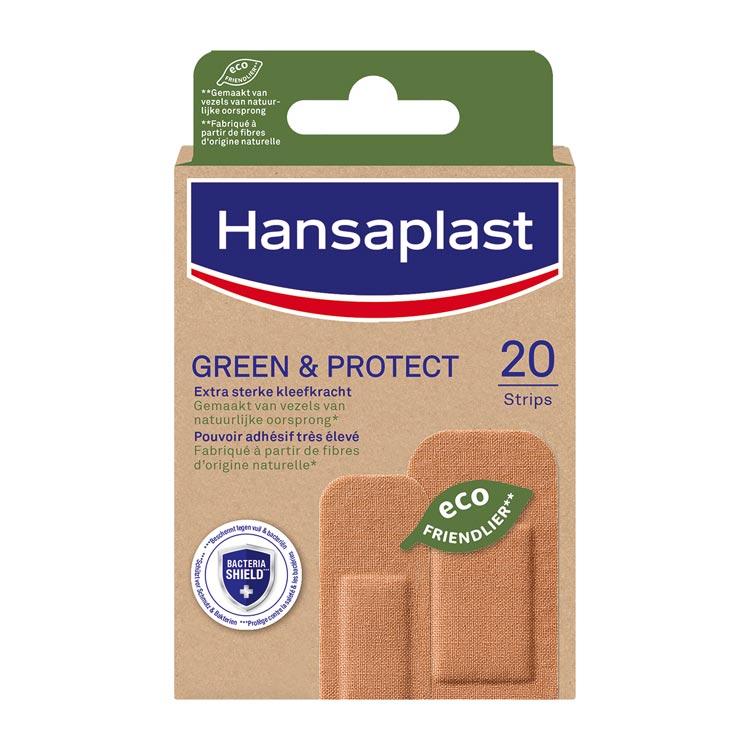 HANSAPLAST GREEN   PROTECT 20 STRIPS