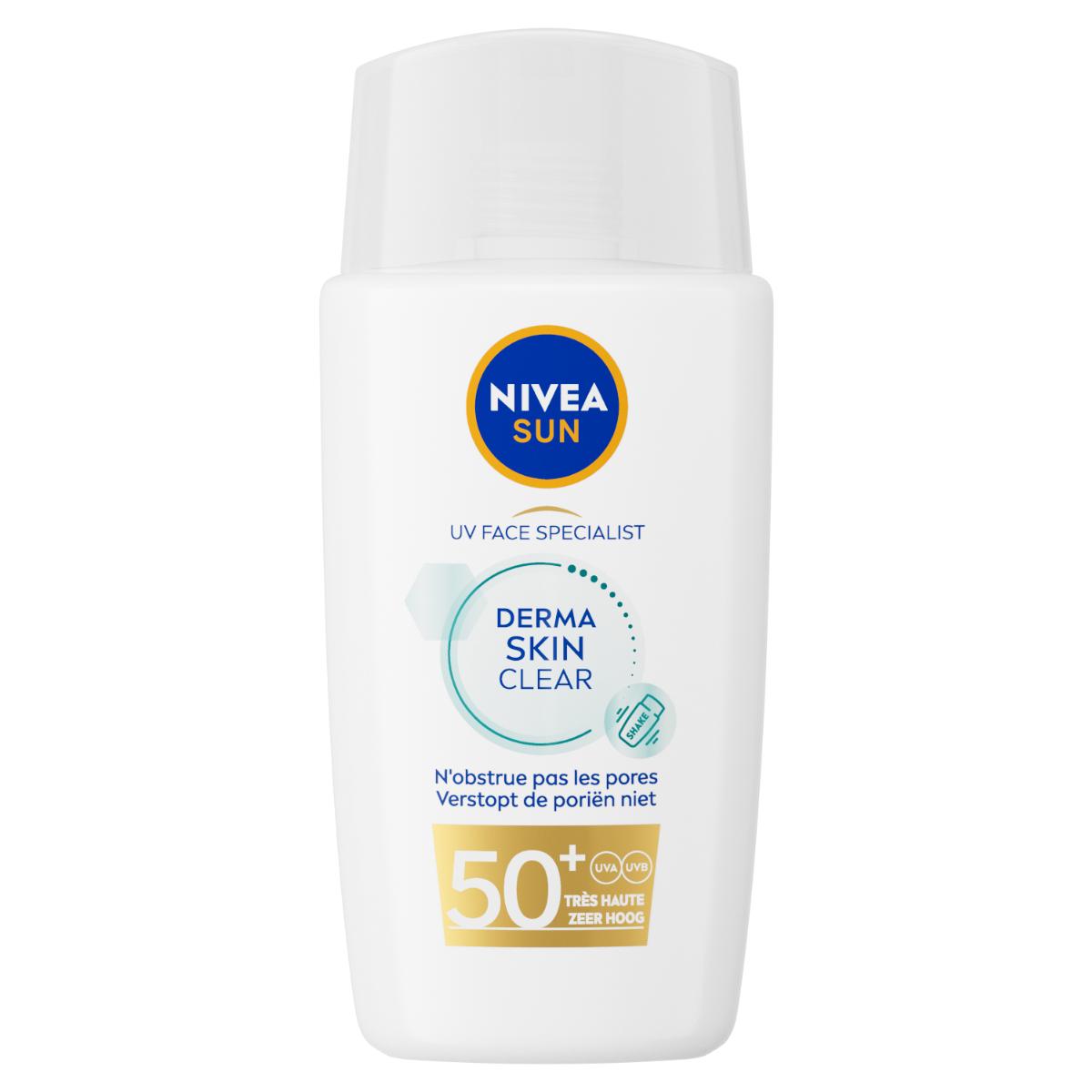 NIVEA SUN UV FACE DERMA SKIN CLEAR BLEMISH CONTROL SPF50