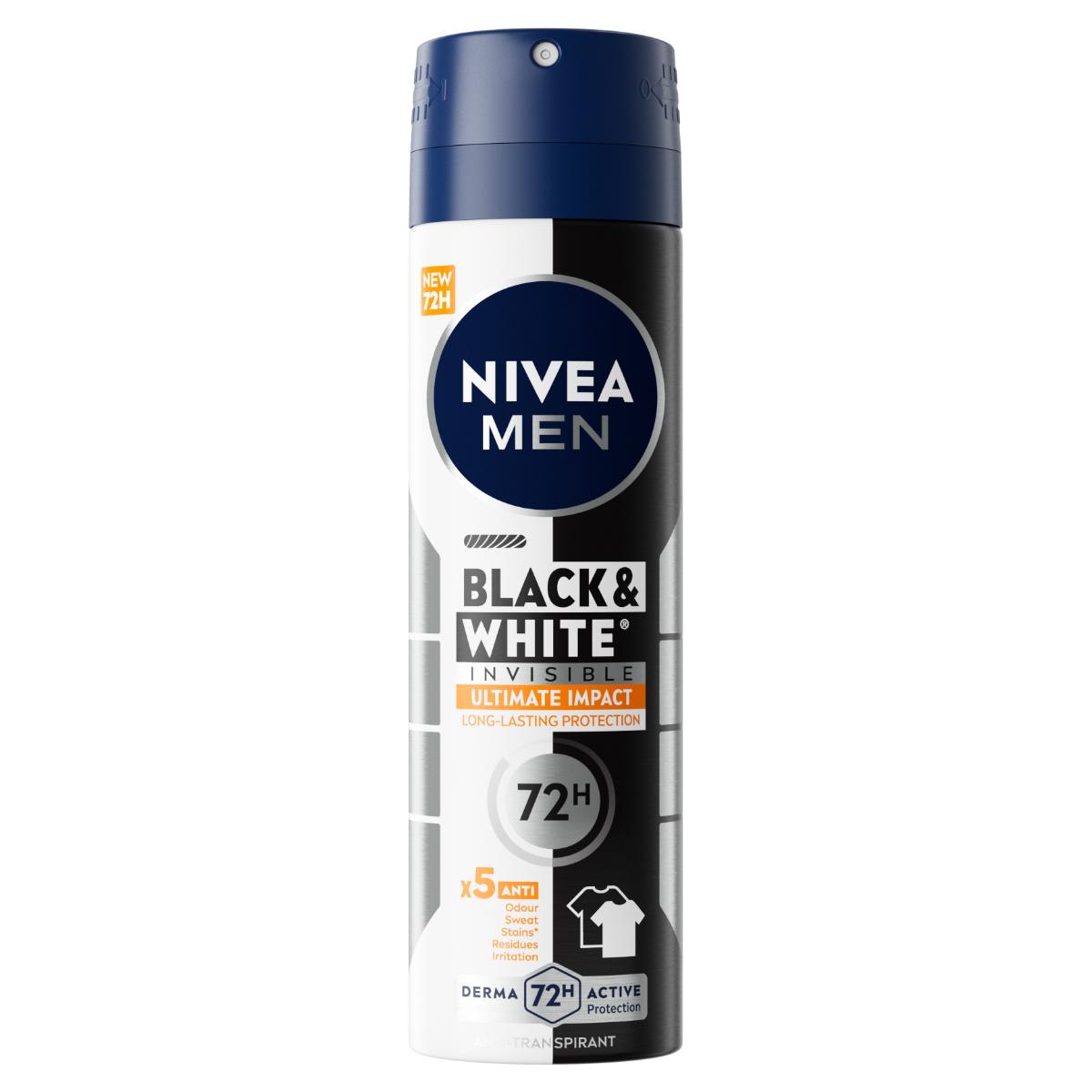 NIVEA MEN DEOSPRAY BLACK WHITE ULTIMATE IMPACT