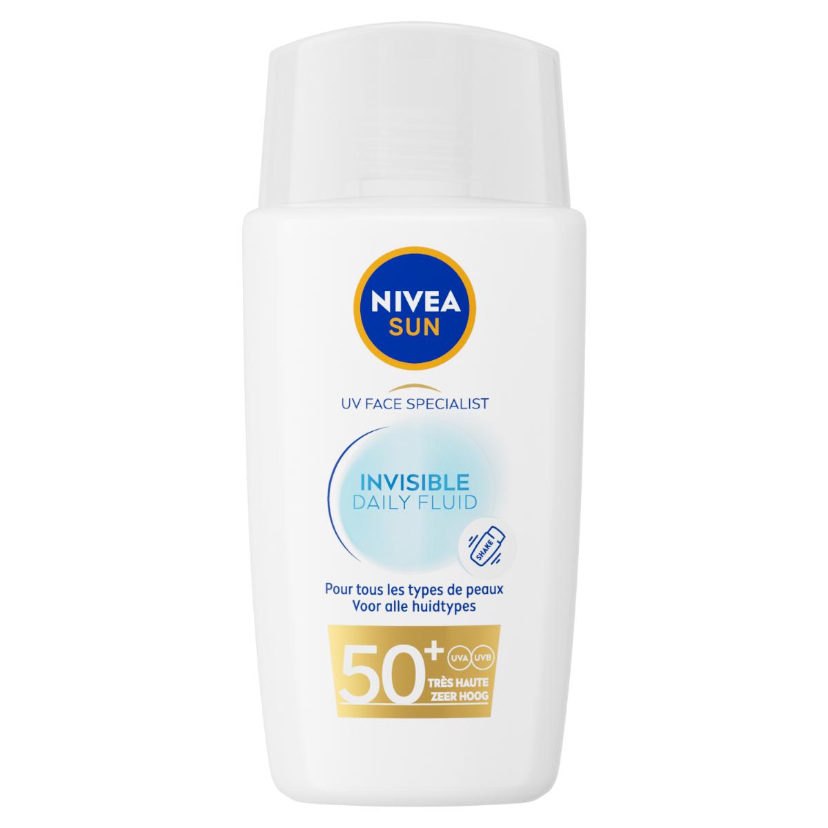 NIVEA SUN UV FACE INVISIBLE DAILY FLUID SPF50