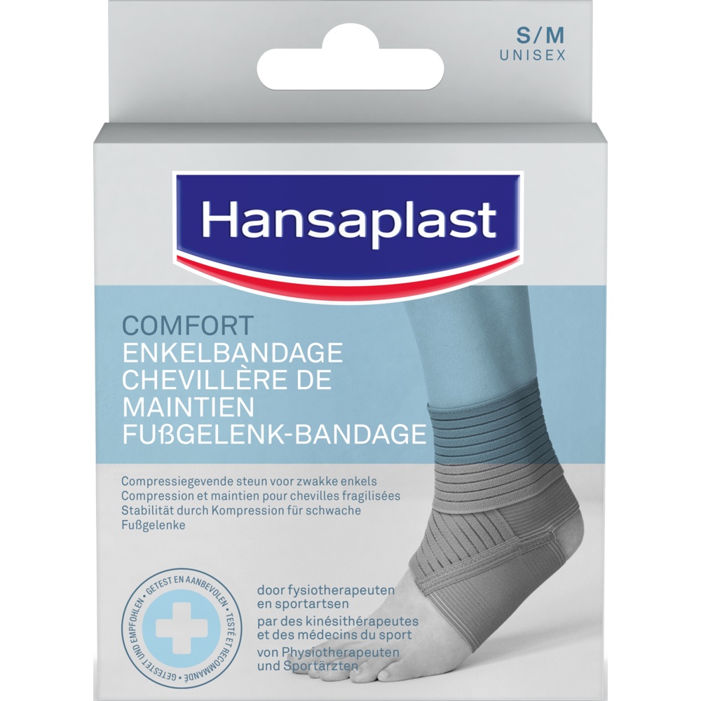 HANSAPLAST COMFORT ENKELBANDAGE S/M