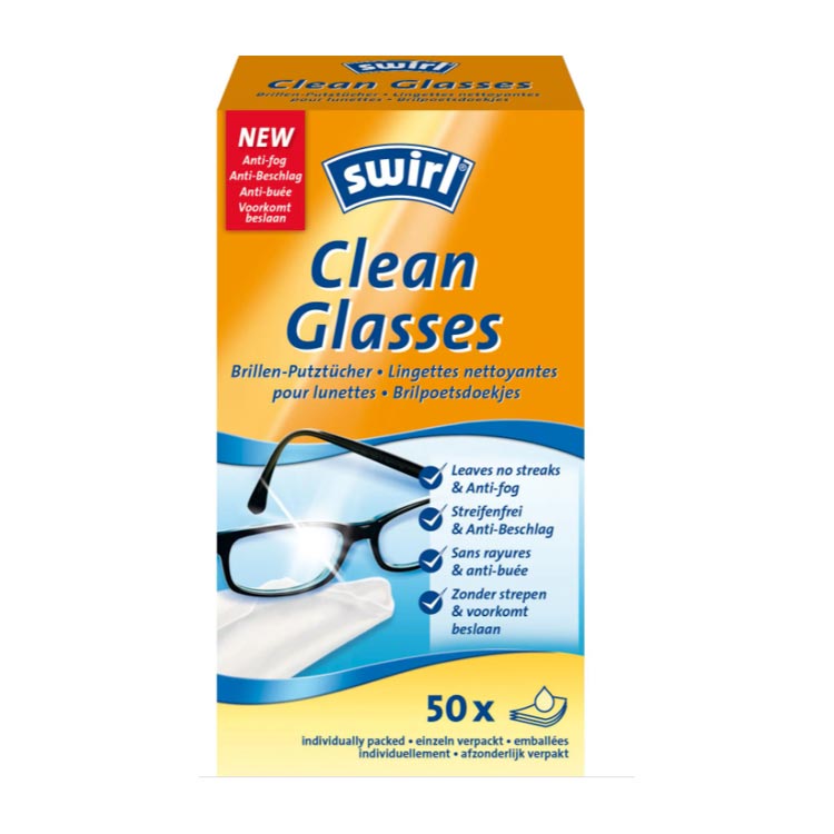 SWIRL BRILPOETSDOEKJES ANTI BESLAAN