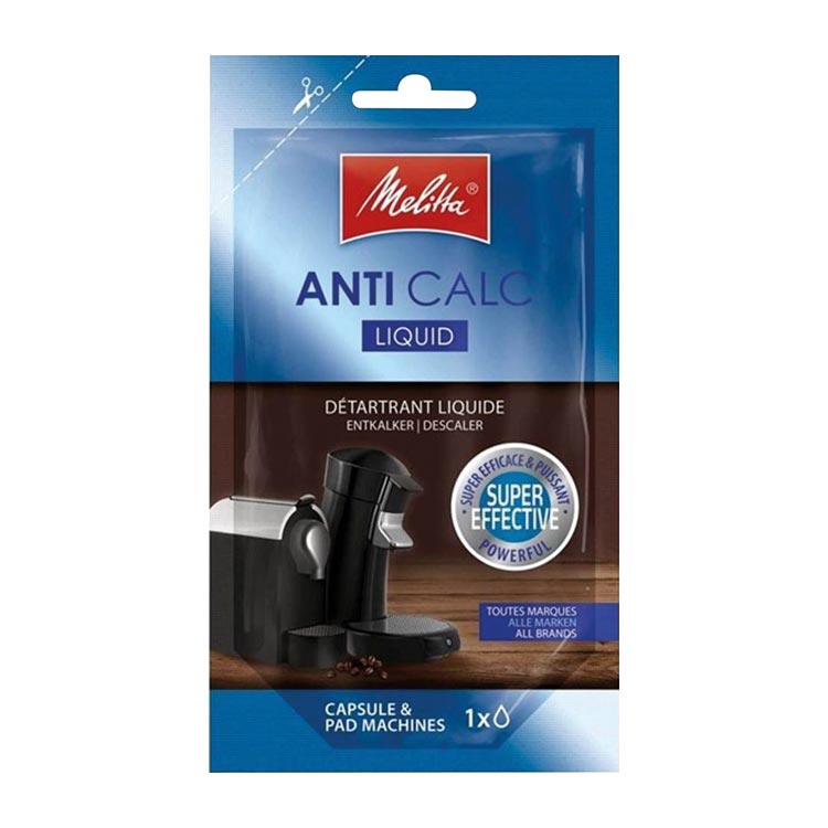 MELITTA VLOEIBARE ONTKALKER CAPS   PADS