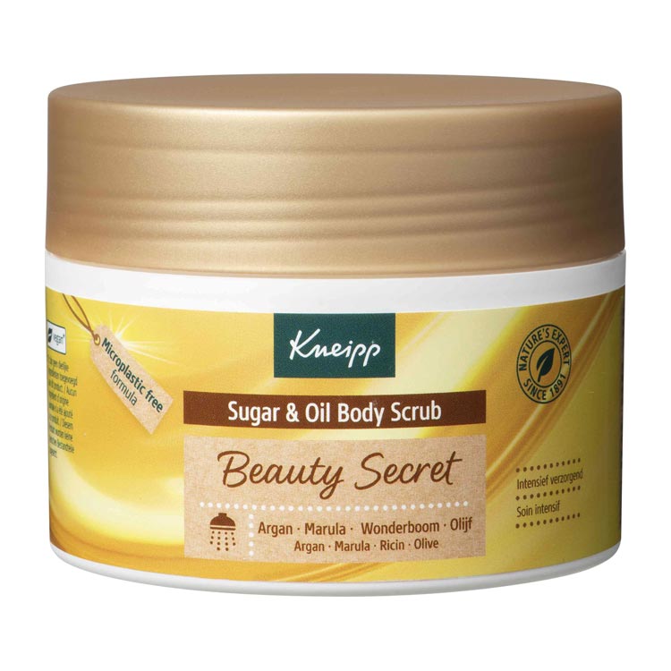 KNEIPP BODYSCRUB SUGAR OIL BEAUTY GEHEIM