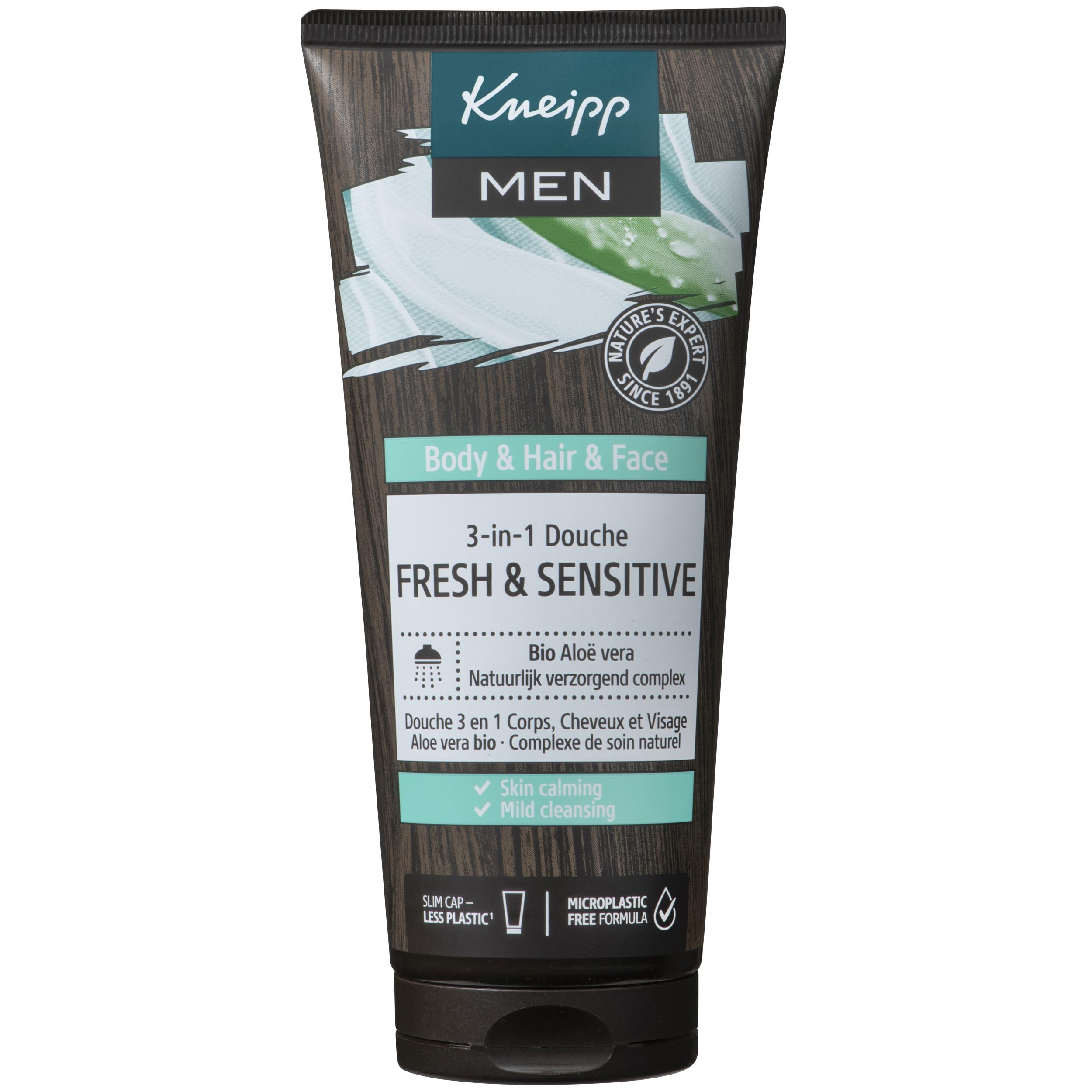 KNEIPP MEN DOUCHE GEL 3 IN 1 FRESH   SENSITIVE