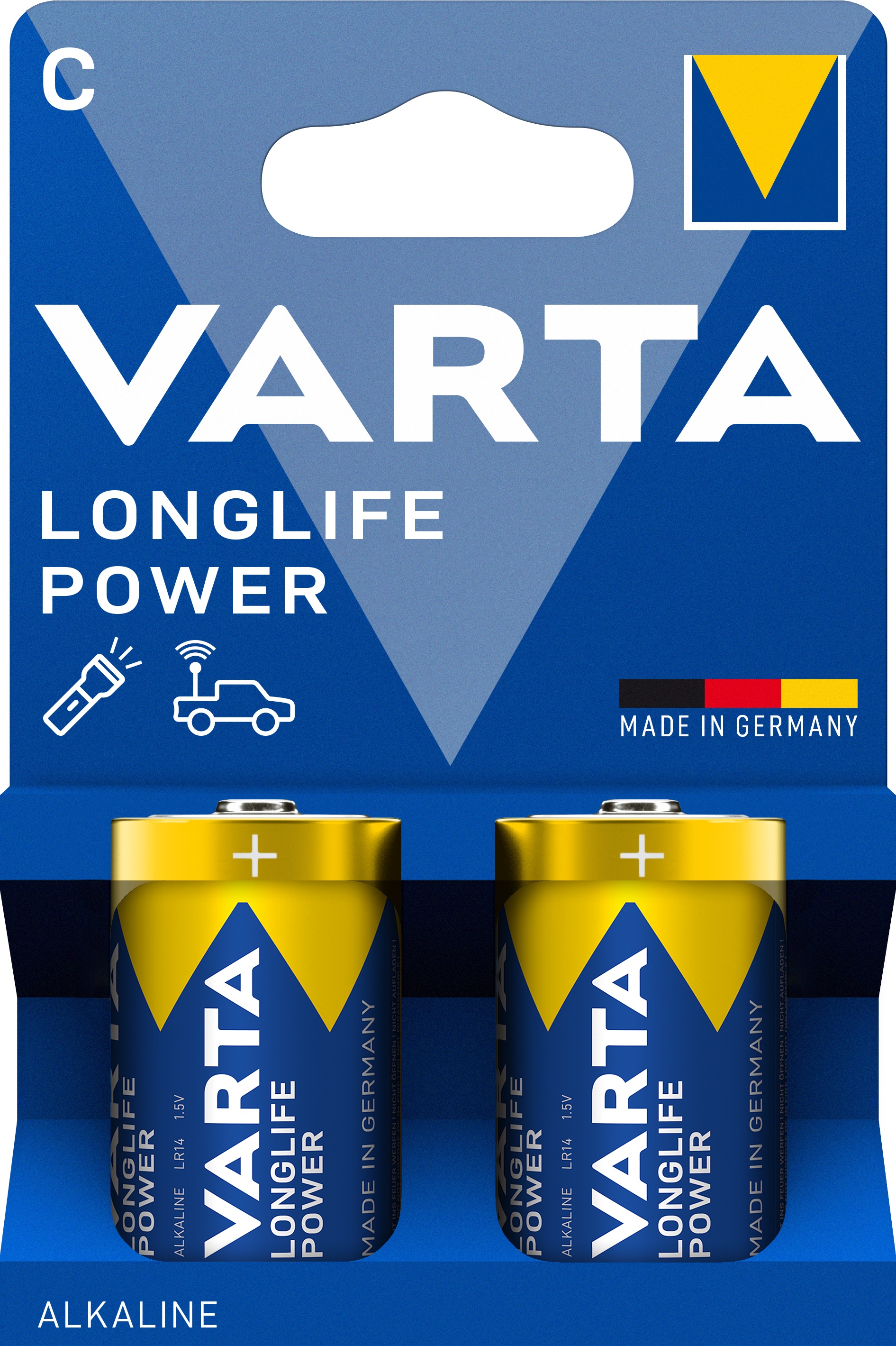 VARTA LONGLIFE POWER ALKALINE C/LR14