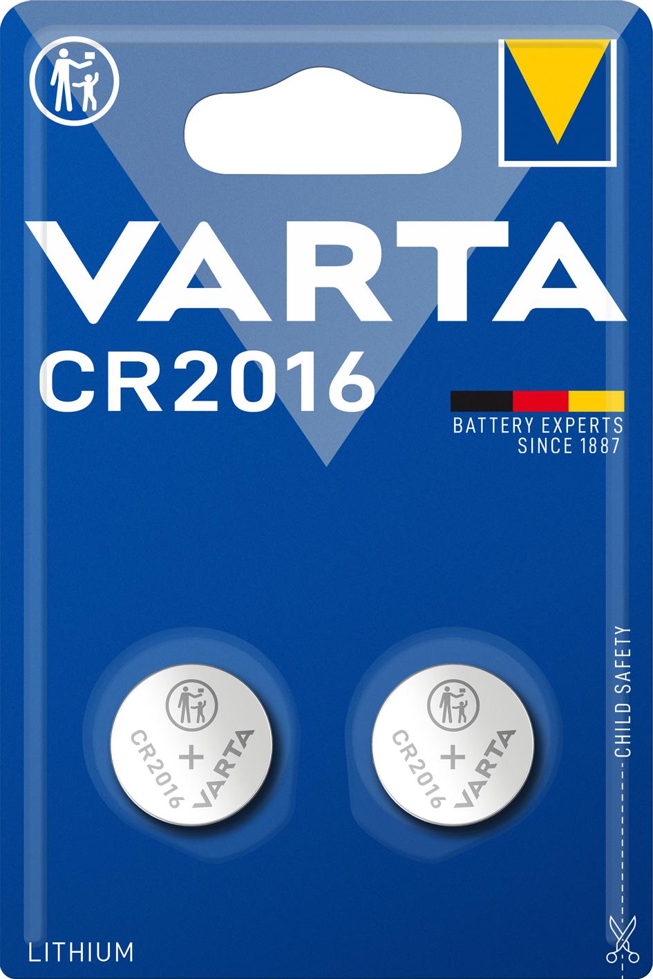 VARTA LITHIUM CR2016