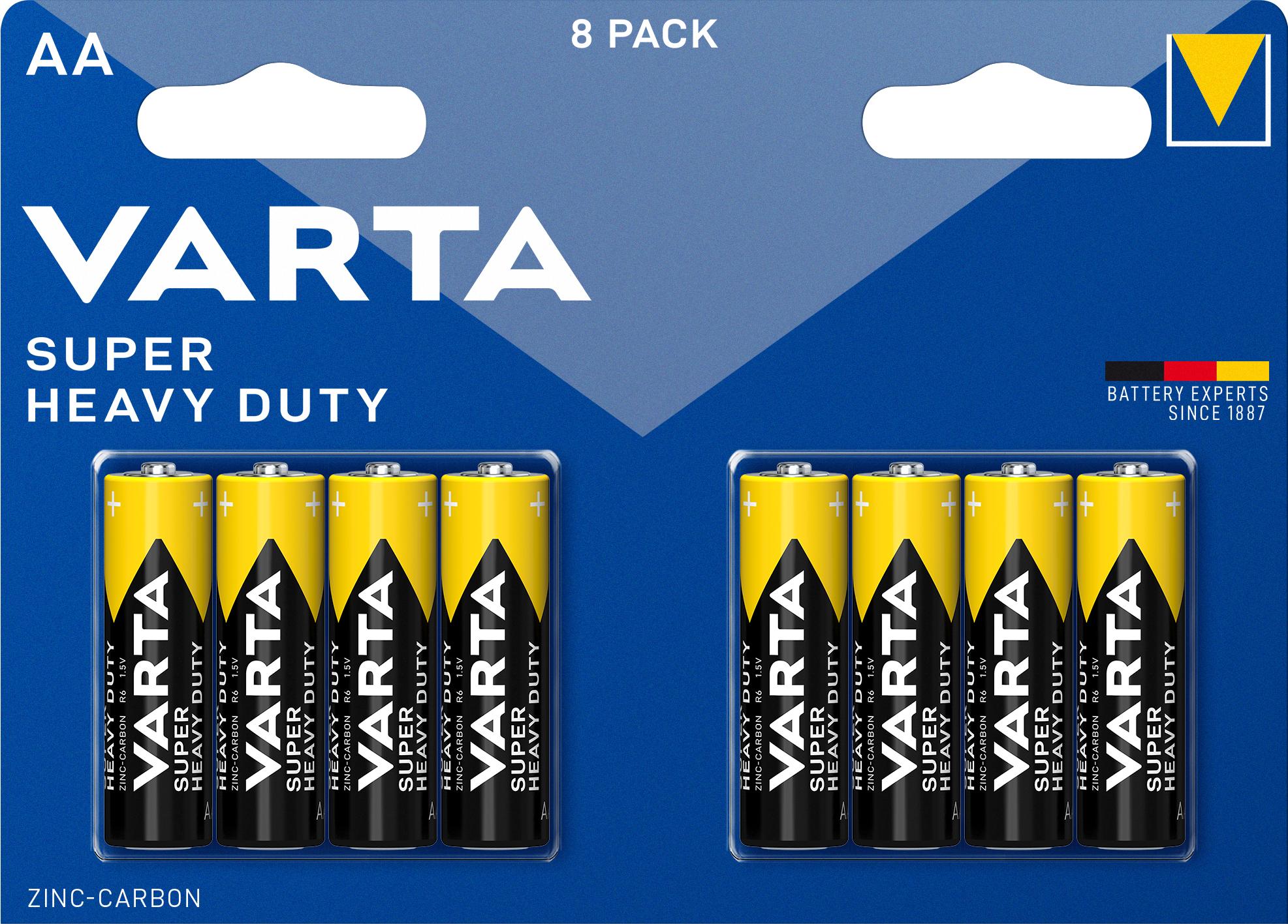 VARTA SUPERLIFE / SUPER HEAVY DUTY AA LR6