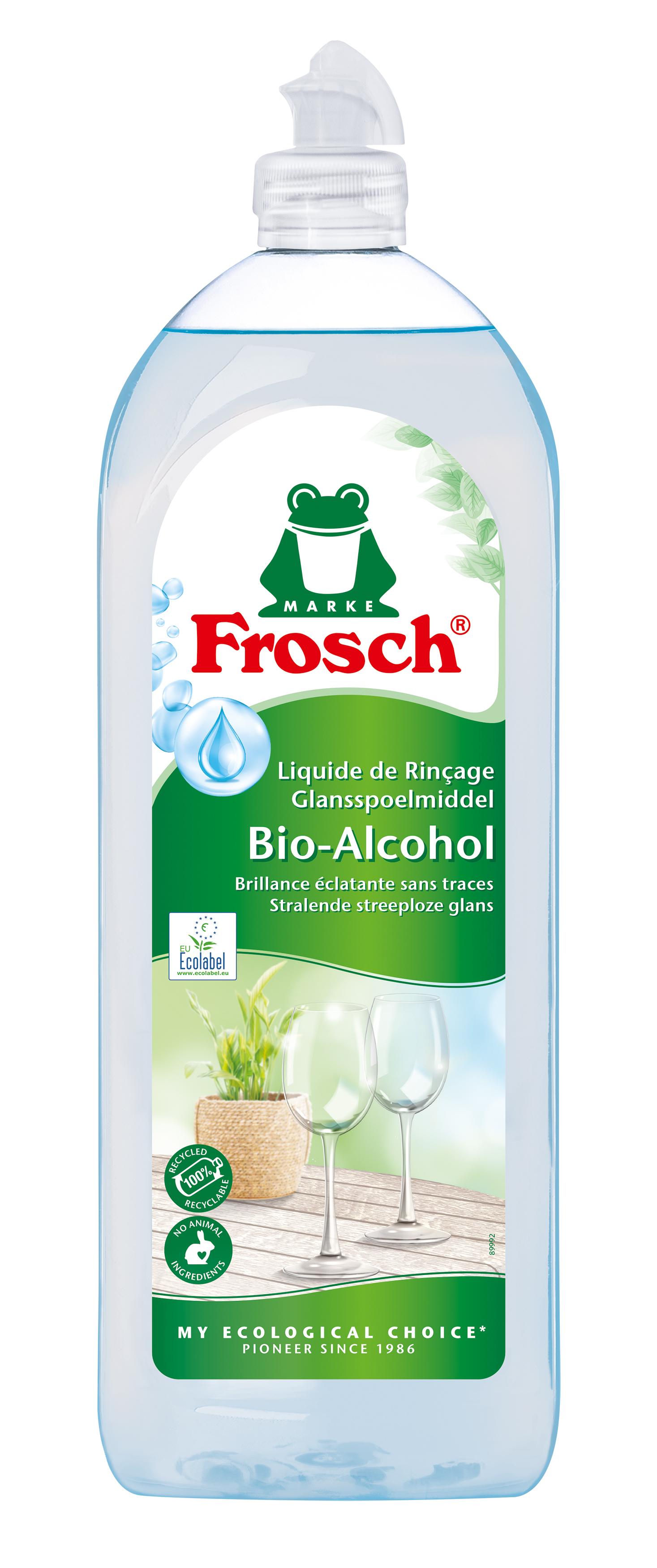 FROSCH GLANSSOELMIDDEL BIO-ALCOHOL
