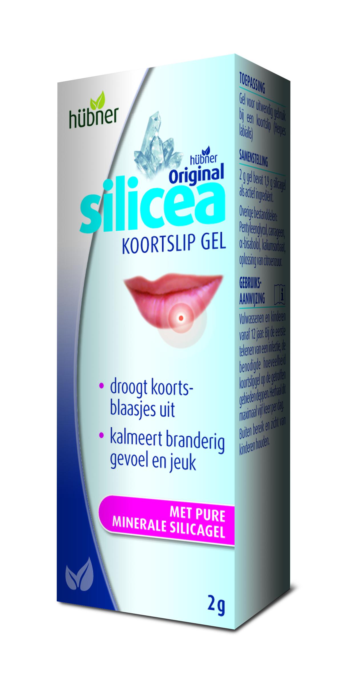 HUBNER SILICEA  KOORTSLIP GEL