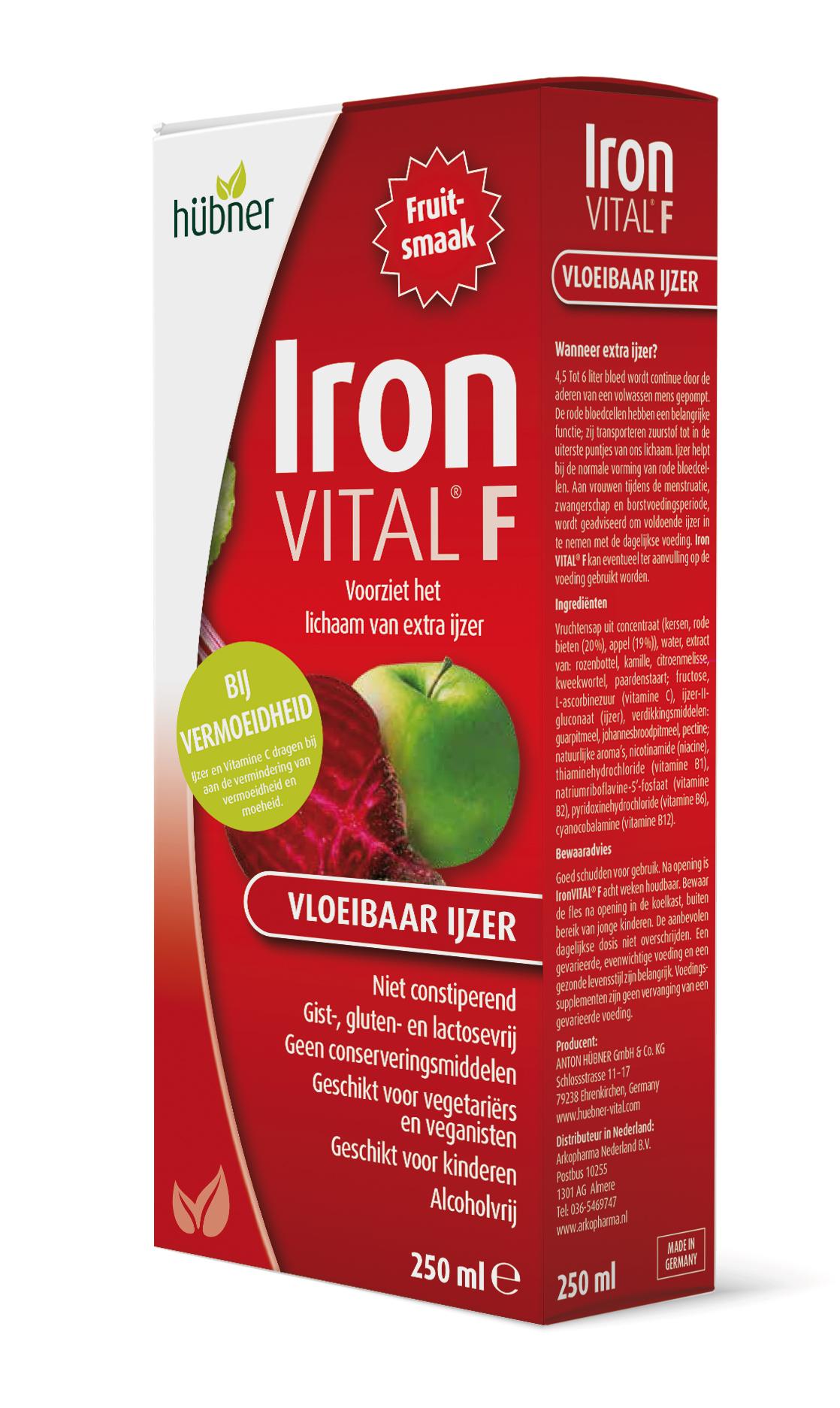 HUBNER IRON VITAL F VLOEIBAAR IJZER