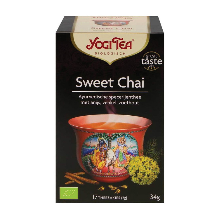 YOGI TEA SWEET CHAI BIO -NL-BIO-01