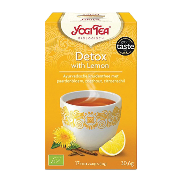 YOGI TEA DETOX LEMON BIO -NL-BIO-01