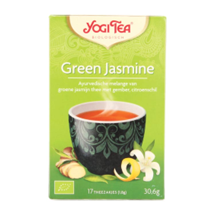 YOGI TEA GREEN JASMINE BIO -NL-BIO-01