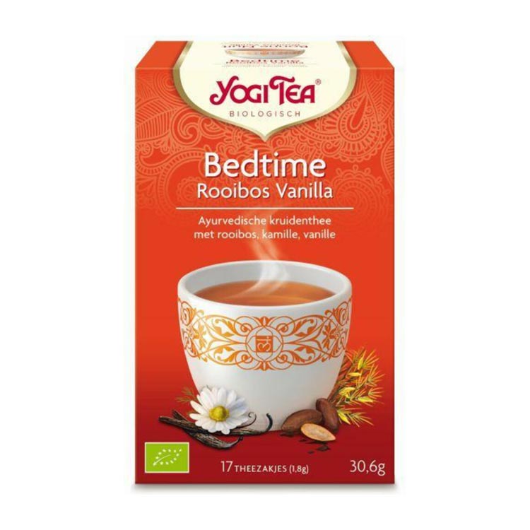 YOGI TEA BEDTIME ROOIBOS VANIL BIO -NL-BIO-01