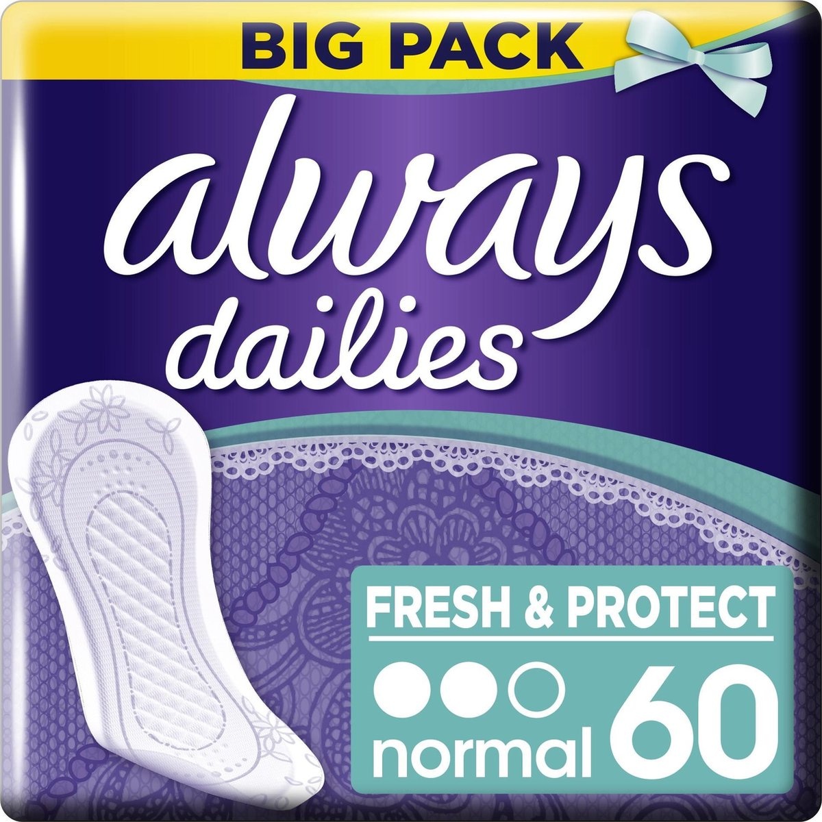 ALWAYS INLEGKRUISJES DAILY FRESH NORMAL