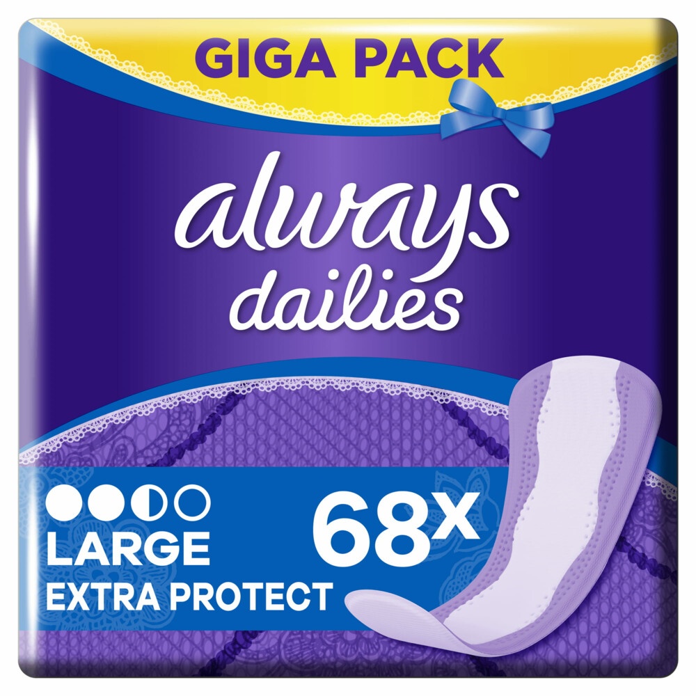 ALWAYS INLEGKRUISJES DAILY EXTRA PROTECT LONG