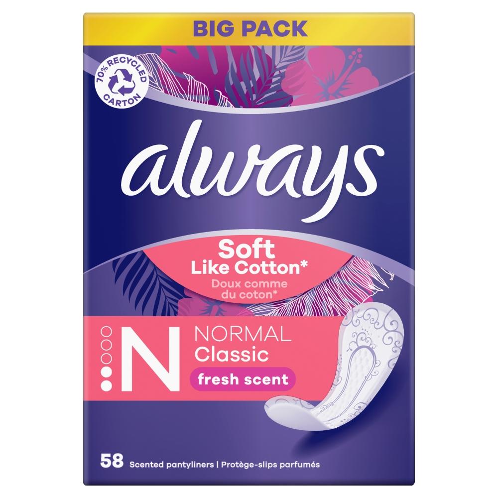 ALWAYS INLEGKRUISJES DAILY COTTON SOFT LIKE FRESH NORMAAL