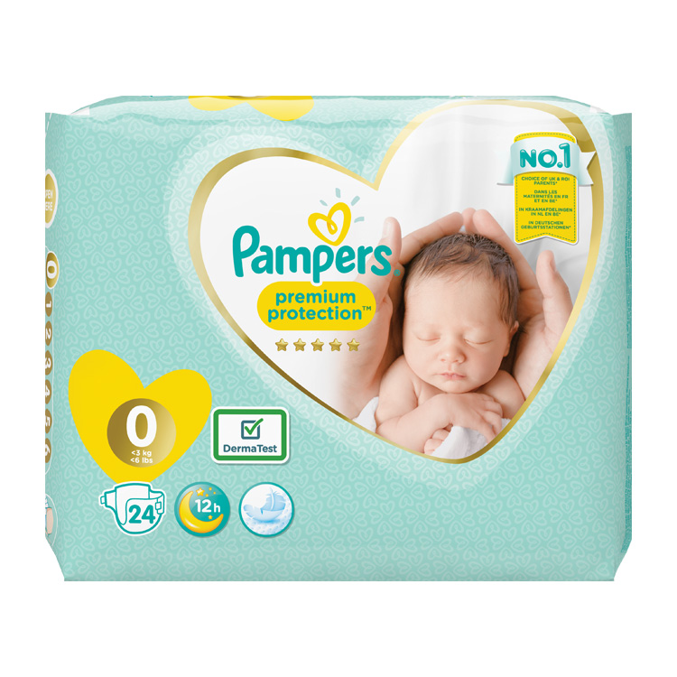 PAMPERS NEW BABY 0 HOSPITAL MICRO 1-3 KG