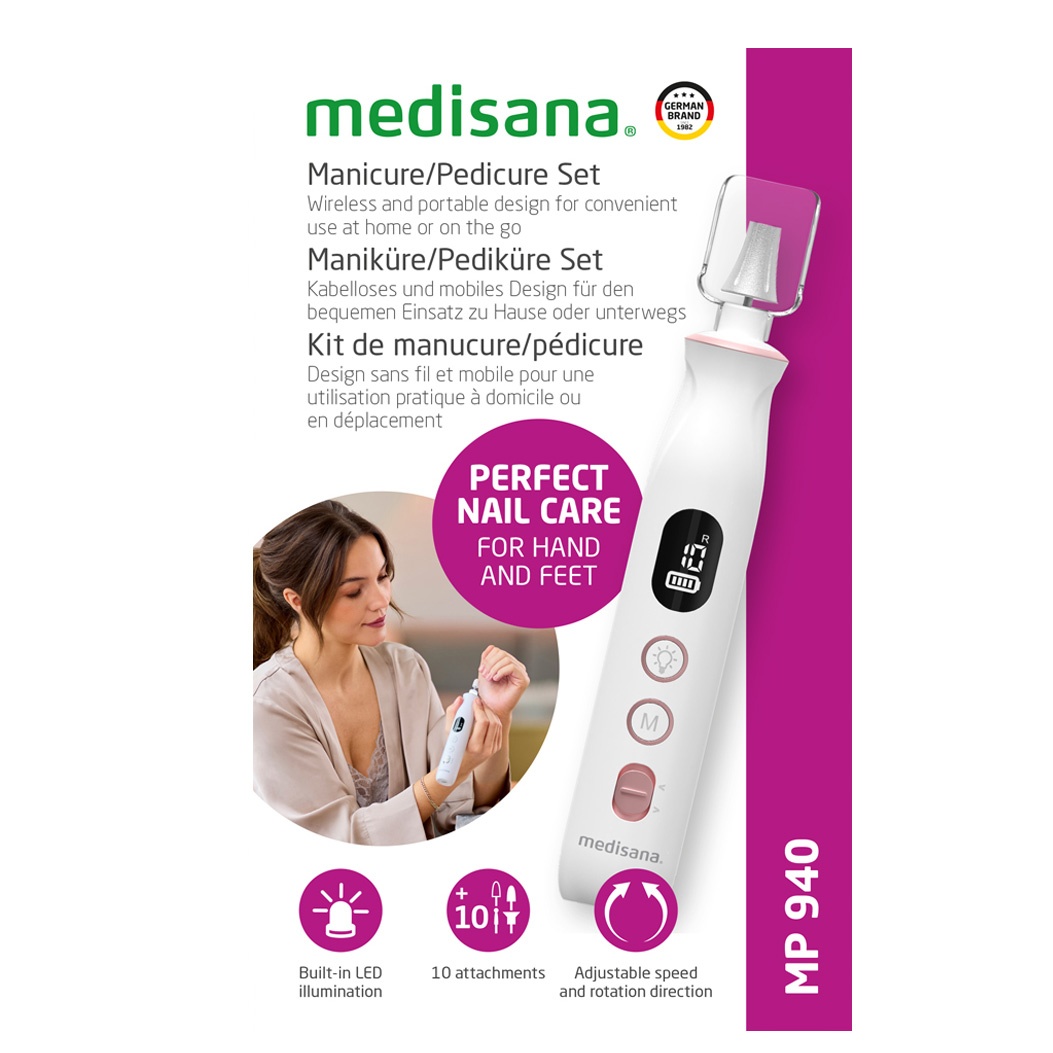 MEDISANA MANICURE EN PEDICURE SET MP 940