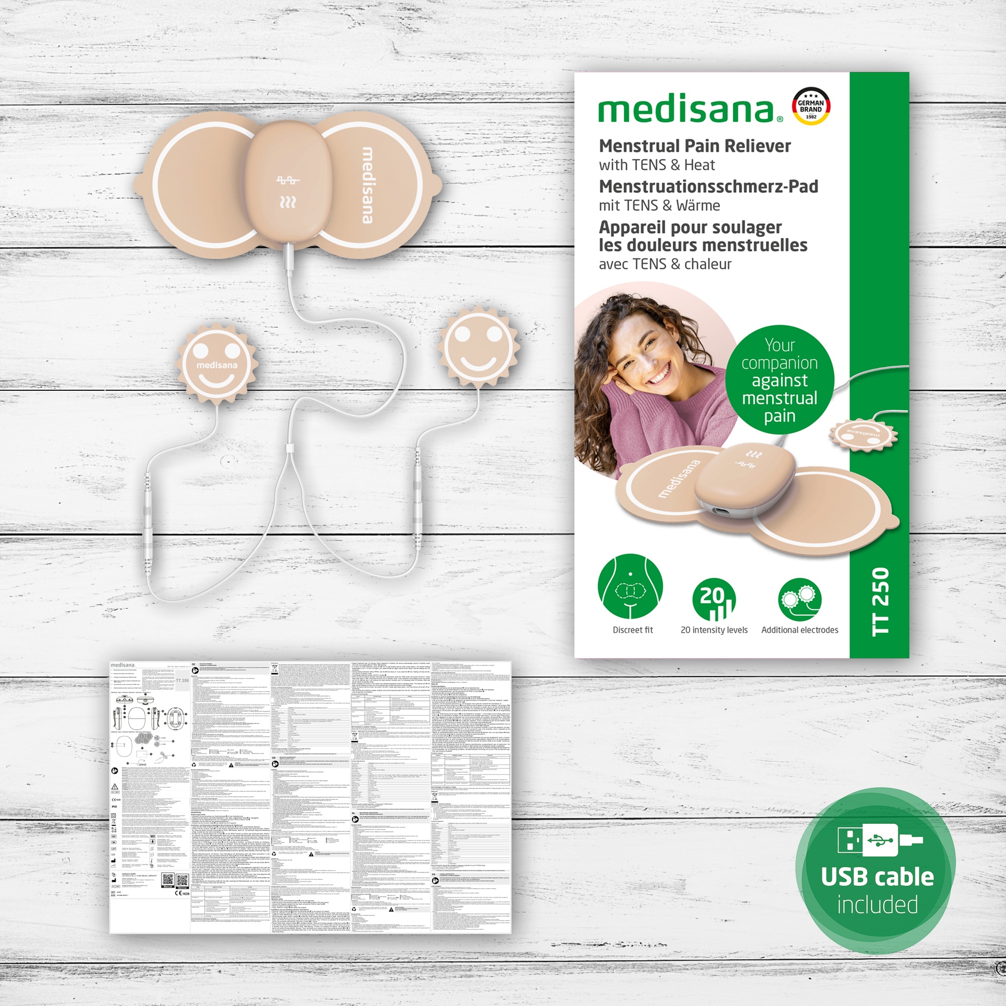 MEDISANA MENSTRUATIEPIJN VERZACHTER TT250