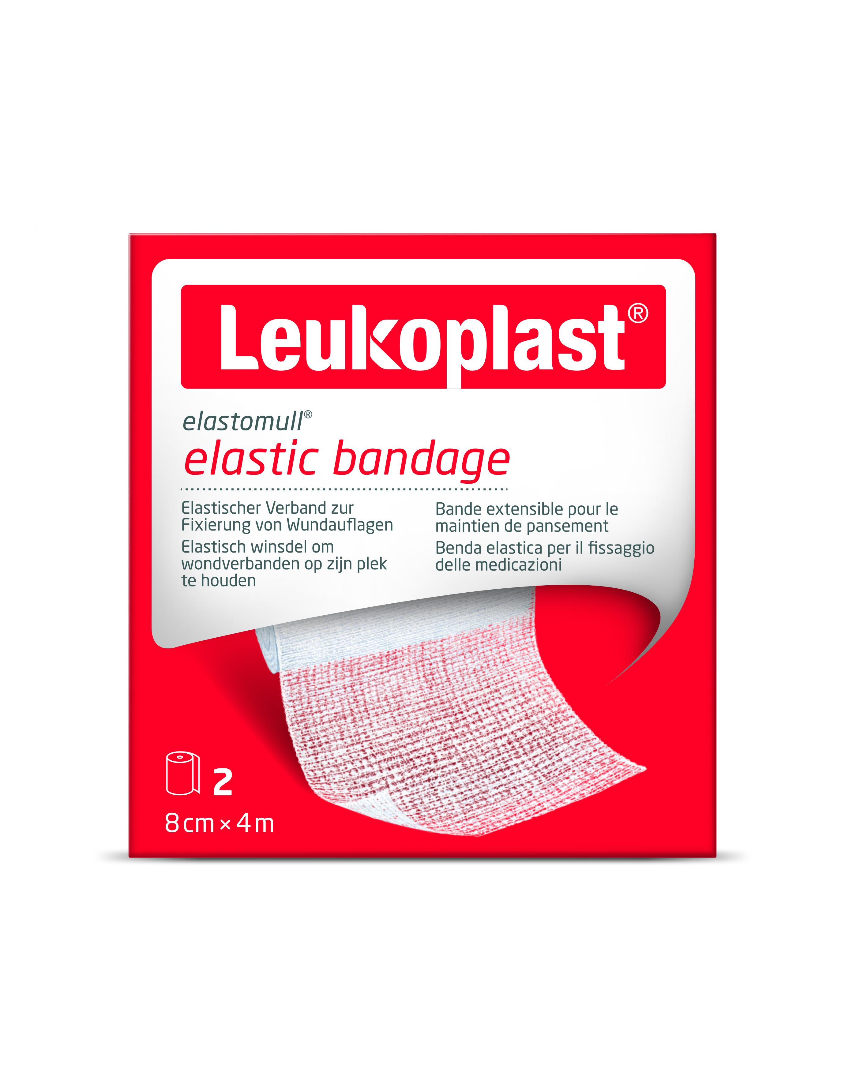 LEUKOPLAST ELASTOMULL 4 M X 8 CM